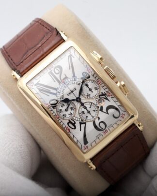 Franck Muller Long Island 1200 CC AT 18K Gold Automatic Chronograph Mens Watch