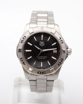 TAG Heuer Aquaracer 300 M 39mm Stainless Steel Mens Watch Box Papers
