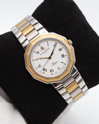 Baume & Mercier Riviera Steel Yellow Gold 18kt Quartz 38mm Watch UNWORN