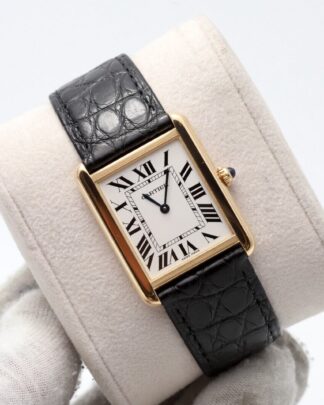 Cartier Tank Solo 18ct Gold Midsize Unisex Watch