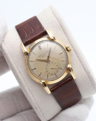Patek Philippe Calatrava Vintage Rare Solid Gold Manual Wind 32.5mm Watch