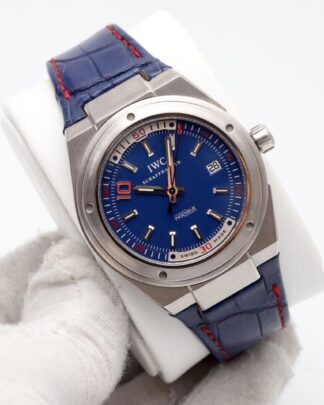 IWC Ingeniuer Zinedine Zidane Blue Dial 44mm Limited Edition Automatic Watch