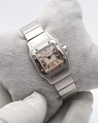 Cartier Santos Galbée 1565 Stainless Steel Womens Watch