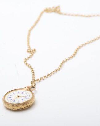 1940 s 18k Yellow Gold Pocket  Watch