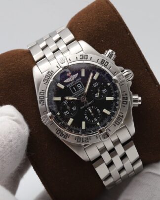 Breitling Chronomat Big Date Blackbird A44359  Stainless Steel Men's Watch