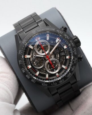 TAG Heuer Carrera CAR2090 Calibre HEUER 01 Skeleton Ceramic 2021 Mens Watch