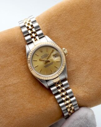 Rolex Datejust 69173 Steel & Yellow Gold 26mm Automatic Womens Watch