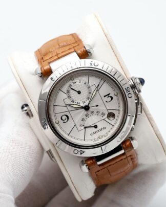 Cartier Pasha Power Reserve Automatic Watch 38mm 2388 Unisex Watch