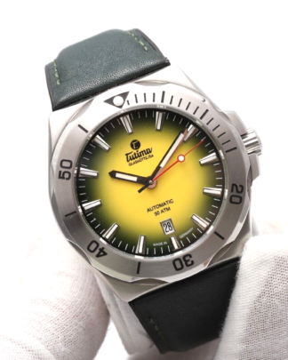 Tutima Glashütte Yellow & Green M2 SEVEN SEAS 44mm Automatic Men's Watch