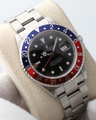 Rolex GMT-Master II 16710 T 2004 Pepsi Blue Red Dial 40mm Men's Watch