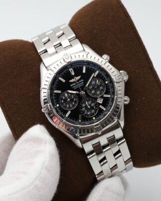 Breitling Chronometer Shadow Flyback Stainless Steel 38mm A35312 Men's Watch