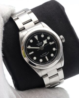 Tudor Heritage Black Bay 2021 32mm Stainless Steel Black Dial 79580 Unisex Watch