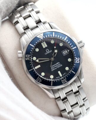 Omega Seamaster Professional 36mm Quartz Blue Dial 196.1522 Men's Watch