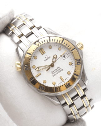 Omega Seamaster Professional Bimetal 23622000 1995 36mm Quartz Men's Watch