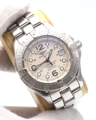Breitling Superocean White Dial 42mm 2004 A17360 Automatic Men's Watch