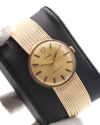 Tudor 9ct Yellow Gold Vintage 2144/1 Manual Wind 1986 Men's Watch