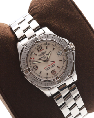 Breitling Colt II Oceane 33mm 2008 A77380 Stainless Steel Women's Watch