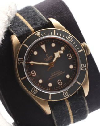 Tudor Black Bay Bronze 43mm 79250BA 2019 Nato Strap Men's Watch