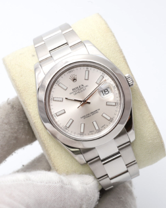 Rolex Datejust 2 116300 Silver Dial 41mm Oyster bracelet 2013 Men's Watch