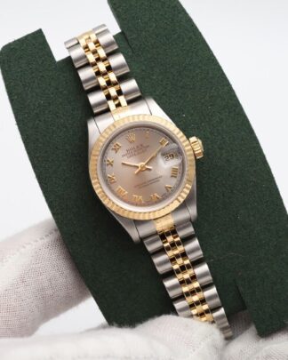 Rolex Datejust 26m Bimetal Yellow Gold 69173 2003 Women's Watch