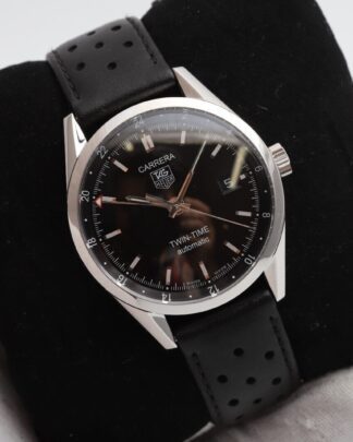 Tag Heuer Carrera Twin Time Zone WV2115-0 39mm 2007 Men's Watch