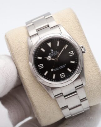 Rolex Explorer Stainless Steel 2005 114270 Oyster Bracelet 36mm Men's Watch