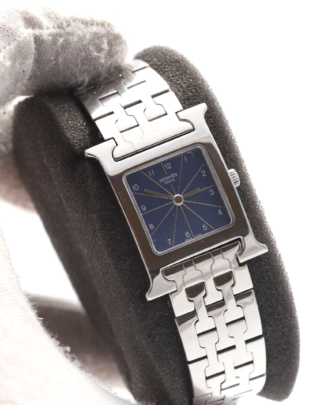 Hermès H Watch Stainless Steel 21mm Quartz-Unworn Watch