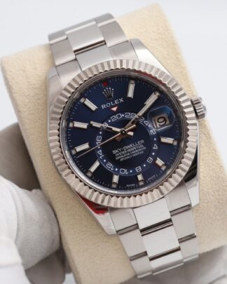 Rolex Sky-Dweller 326934 Blue Dial 2023 42mm Oyster Bracelet Men's Watch
