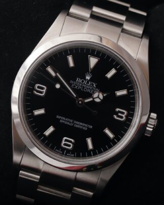 Rolex Explorer 114270 36mm Oyster Bracelet 2002 Stainless Steel Men's Watch