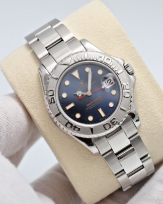 Rolex Yacht-Master 168622 35mm Mid Size Platinum Bezel 2000 Unisex Watch