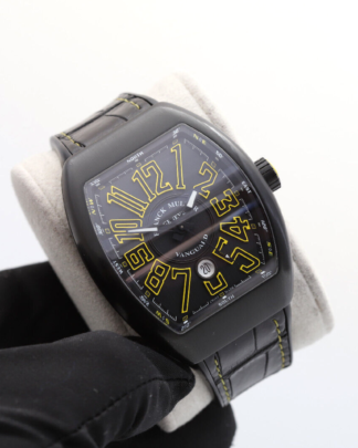 Franck Muller Vanguard V.45.SC.DT.NR.BR.JA.TT Black Titanuim 44mm Men's Watch