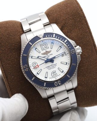 Breitling Superocean A17366 42mm Blue Bezel 2019 Automatic Men's Watch