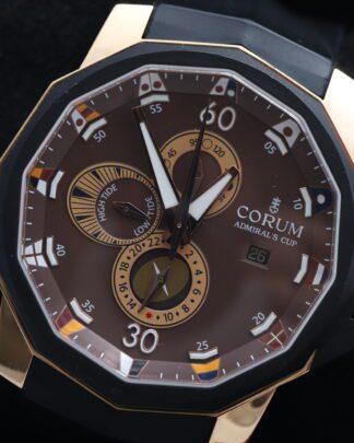 Corum Admiral's Cup Seafender Tides 227.931.91/0371 18ct Rose Gold Men's Watch
