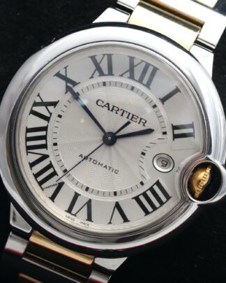 Cartier Ballon Bleu Ref.3001 Steel & Yellow Gold Automatic 42mm Men's Watch