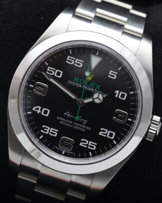 Rolex Airking 116900 Arabic Numerals 40mm 2019 Stainless Steel Mens Watch