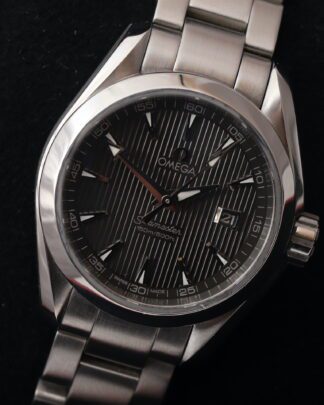 Omega Seamaster Aqua Terra 231.10.30.61.06.001 Grey Dial 2009 30mm Women's Watch