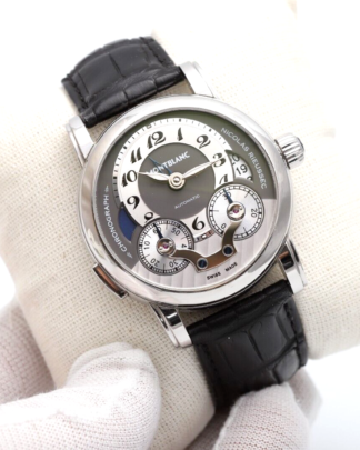 Montblanc Nicolas Rieussec 102337 43mm 2011 GMT Chronograph Men's Watch