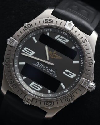 Breitling Aerospace E65362 Digital Display Titanium 40mm Quartz Men's Watch