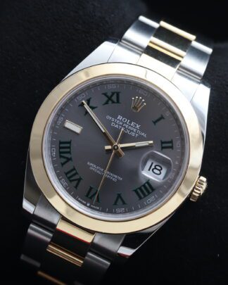 Rolex Datejust 126303 Wimbledon Dial 41mm 2023 Oyster Bracelet Men's Watch