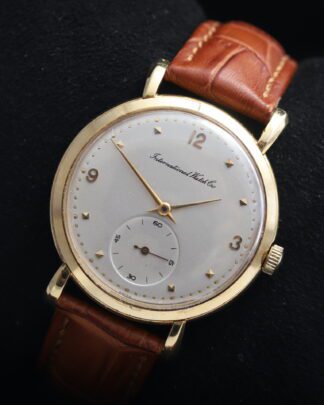 IWC Vintage 18ct Yellow Gold Calibre 88 Rare Manual Wind Men's Watch
