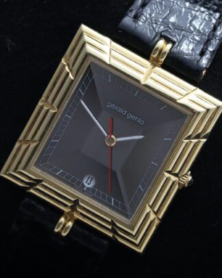 Gérald Genta Les Nights G3331.7 Quartz 27mm 18ct Yellow Gold Ladies Watch