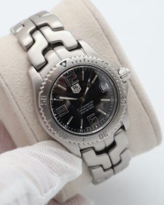 Tag Heuer Link WT5210 Automatic Chronometer Black Dial 36mm Men's Watch