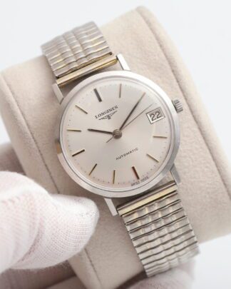 LONGINES 7844 1 Automatic calibre 345 Vintage Silver Dial 1966 35mm Men's Watch