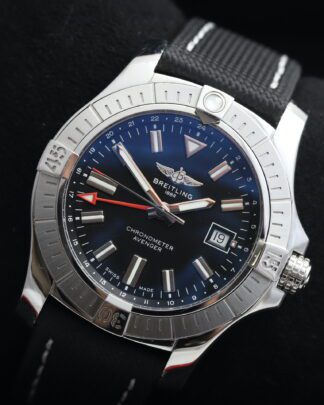 Breitling Avenger GMT A32397 2022 Black Dial 43mm Automatic Men's Watch