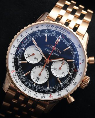 Breitling Navitimer 1 B01 RB0138211B1R1 UNWORN 2023 Rose Gold 43mm Men's Watch