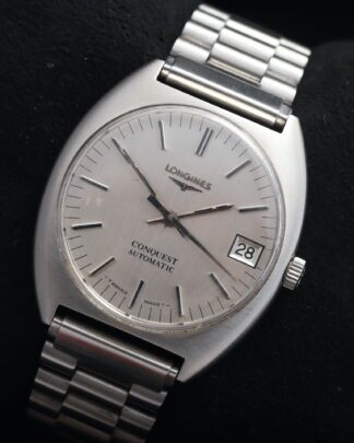 Longines Conquest Date cal.431 1529 1 Automatic 1969 Silver Dial Men's Watch