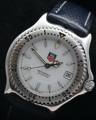 Tag Heuer SEL Automatic Date WI2110 White Dial 36mm Men's Watch