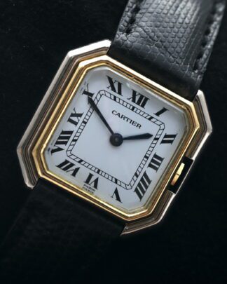 Cartier Ceinture 18ct White & Yellow Gold Paris Edition 4598 Ladies Watch