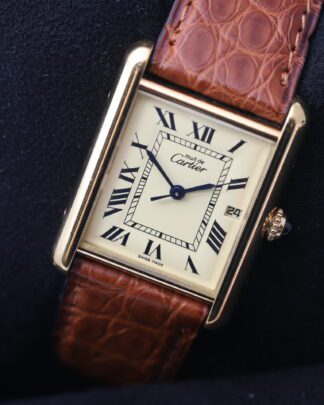 Cartier Tank Must XL Jumbo 2413 25x33mm Quartz Men's Watch