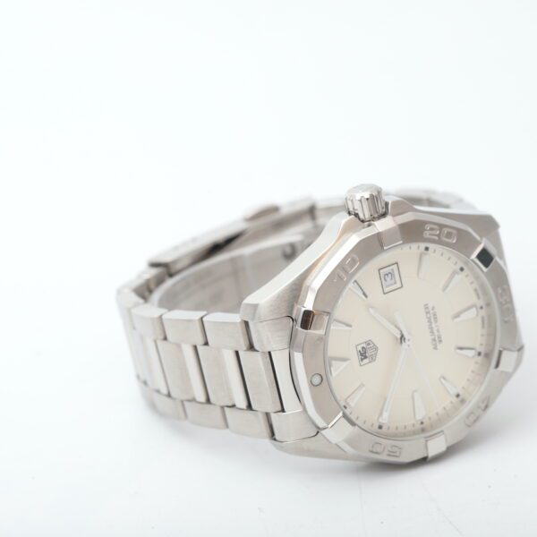 Tag Heuer Aquaracer 300M WAY1111 41mm White Dial 2015